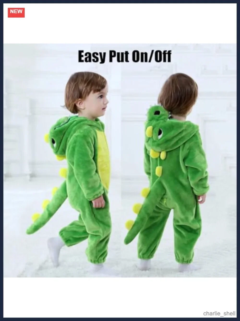 Toddler Animal Costume Romper Flannel Halloween Dress Up Unisex